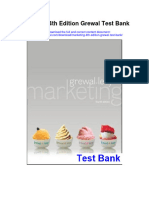 Marketing 4th Edition Grewal Test Bank