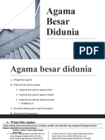 Agama Besar Didunia