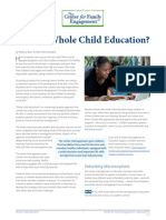 What Is Whole Child Education