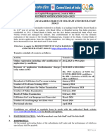 Notification Recruitment of Safai Karmachari Cum Sub Staff and or Sub Staff 2024 25