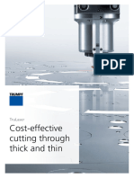 TRUMPF 2D Laser Cutting Machines Brochure en