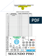 Formato #3 de Orden de Mesas y Adicionales