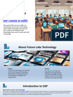 Future Labs Technology: Boost Your Career With SAP Course in Delhi