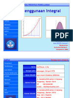 Aplikasi Integral Volume Benda Putar