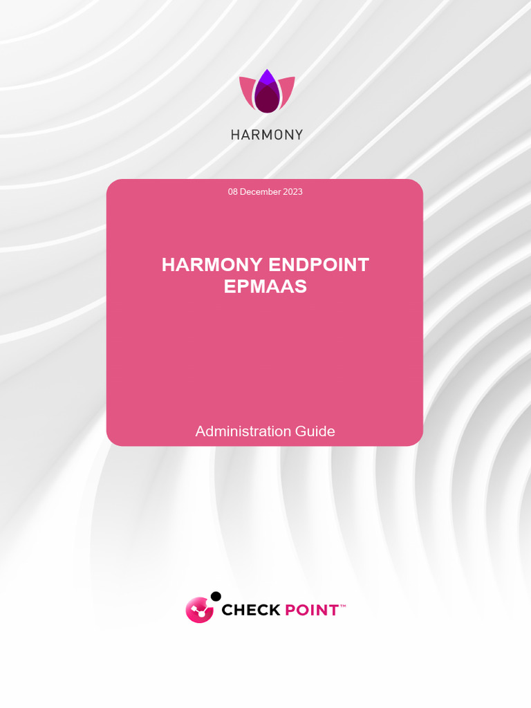 CheckPoint Harmony Endpoint AdminGuide | PDF | Microsoft Windows ...