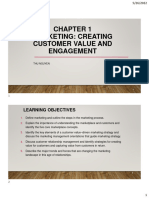 Chapter 1 - Marketing - Creating Customer Values