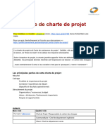 Charte - Définition Du Projet (Gestiondeprojet - PM) Modèle Public