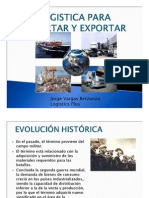 Platica Logistica para Exportadores e Importadores