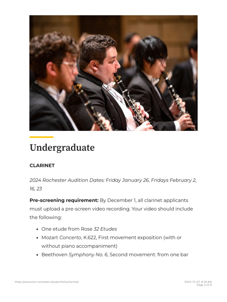 Eastman School of Music PDF