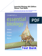 Campbell Essential Biology 6th Edition Simon Test Bank