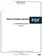 Context - A Christmas Carol - Edexcel English Literature GCSE