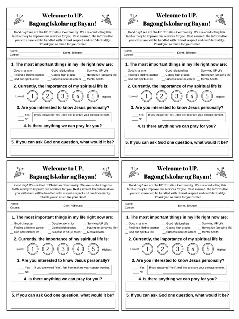 Ice Cream Treat Survey PDF