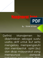 Pertemuan 10 - Management Issue