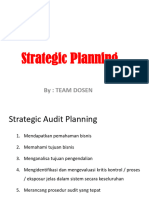 Pertemuan 9 - Strategic Planning