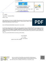 Approval Submission of Invoice For HDPE PIPE Draft Letter