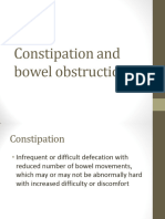 4-Constipation and Bowel Obstruction