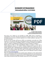 The Economy of Francesco: Evento Internacional Online