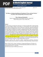 Influence of Implementing RT in L2 Classes Reading Skills & Motivation To Read Qutob 2020 Has Questionnaire