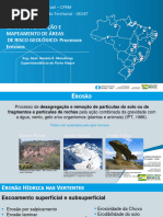 Erosão Hídrica e Formação de Ravinas | PDF | Erosão | Geomorfologia