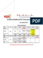 Calendrier Des Rattrapages L3 SRS - Avedji, Du 02 Au 07 Octobre 2023