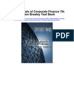 Fundamentals of Corporate Finance 7th Edition Brealey Test Bank