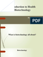 1 Introduction To Health Biotechnology