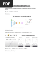 Introtodeeplearning MIT 6.S191