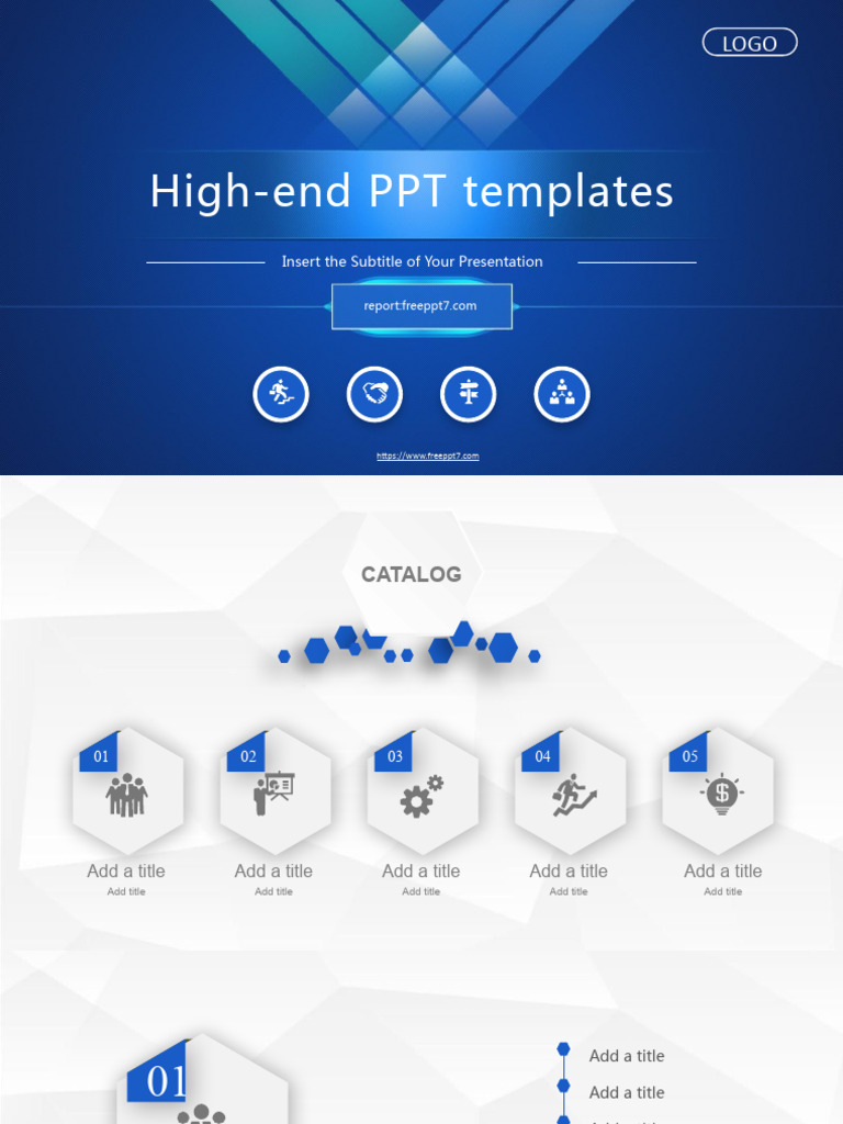 Business PowerPoint Template Guide | PDF | Computing | Software