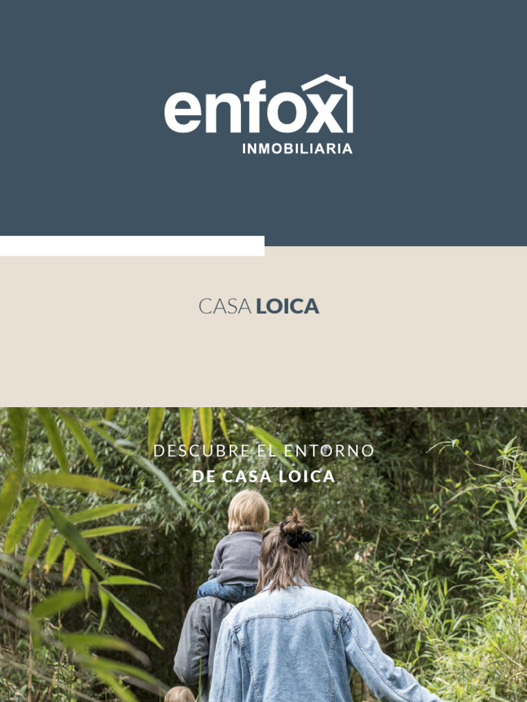 Casa Loica: Proyecto Inmobiliario Enfox | PDF