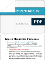 Manajemen Puskesmas