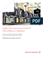 Bain Brief Supply Chain Lessons From Covid 19
