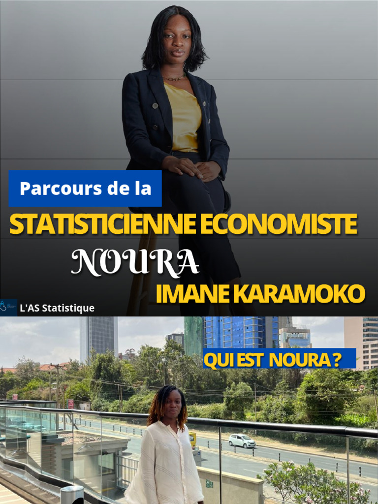 Parcours inspirant de Noura en statistiques | PDF | Côte d'Ivoire