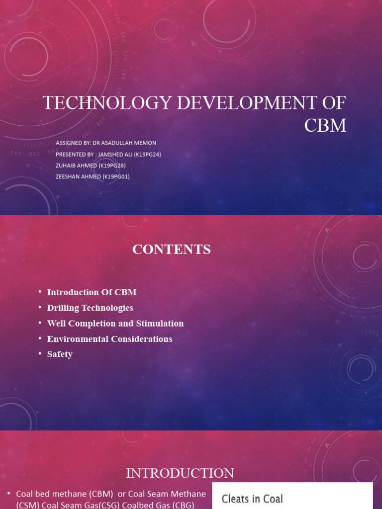 Technology Development of CBM | PDF