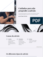 Cuidados para Nao Progredir A Calvicie