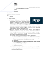 Surat Himbauan Kepada KPU Terkait Pembentukan PPDP
