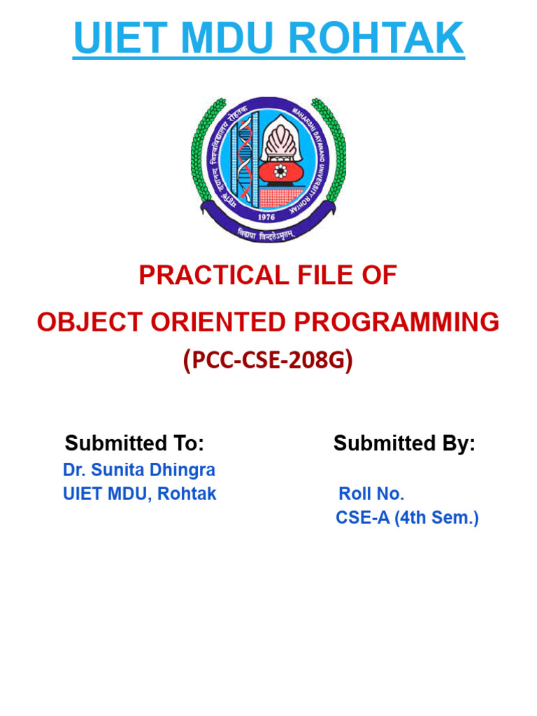 Blank pdf