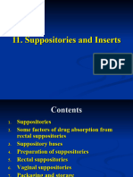 Suppositories