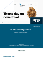 Novel Food Regulation A Consumer Protection Mechanism