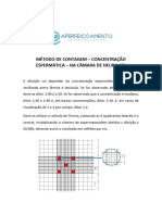 Contagem de Espermatozoides - Câmara de Neubauer