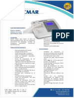 Electrocardiografo Carewell Ecg1103g