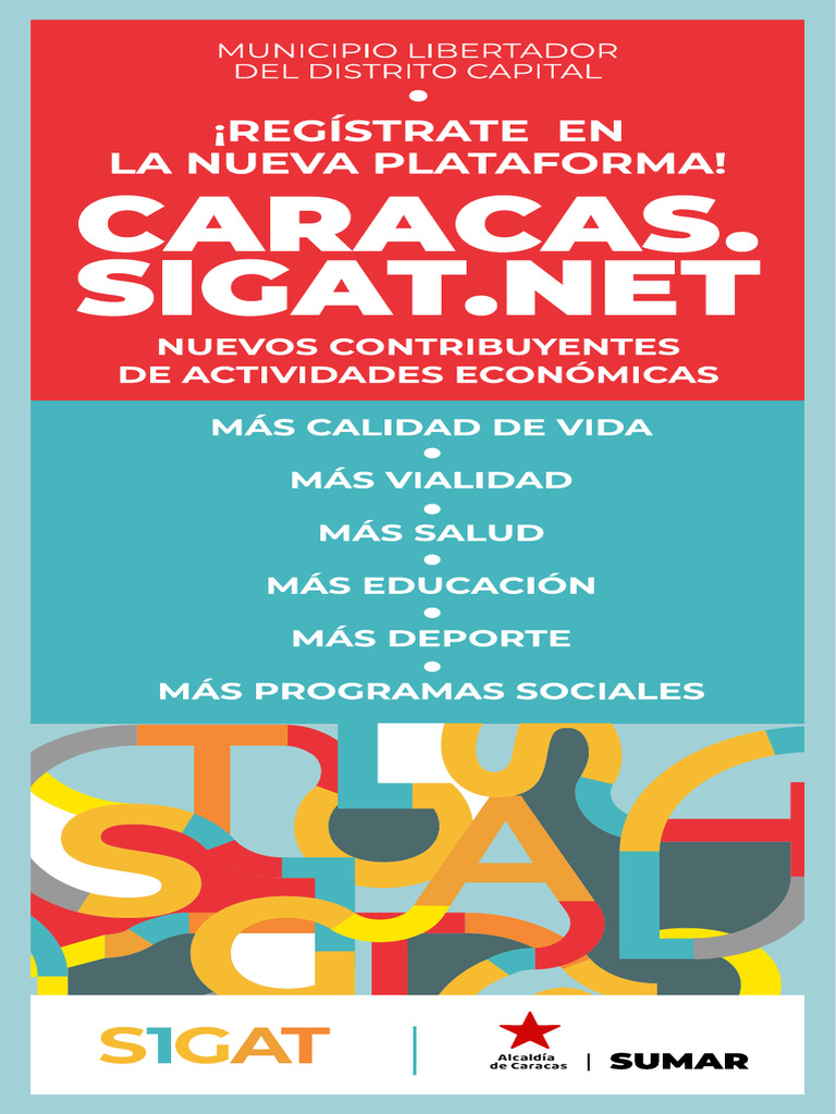 SIGAT. Volante de Registro para Contribuyentes Sin Licencia. | PDF