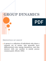 Group Dynamics Mba