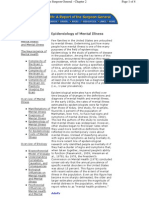 Epidemiology of Mental Illness - MH report