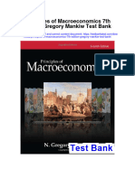 Principles of Macroeconomics 7th Edition Gregory Mankiw Test Bank