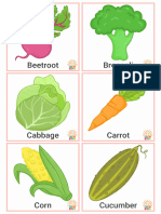 Vegetables English
