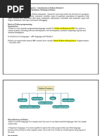 XI-IP-I-Getting Started With Python-Module 5-5-2021