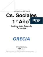 Cs. Sociales 1° Año Instituto Juan Segundo Fernandez