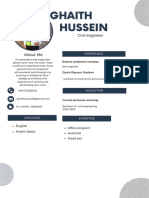 نسخة من Blue Professional Modern CV Resume