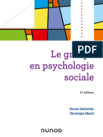 Le Groupe en Psychologie Sociale 6e Éd. Véréna Aebischer Dominique Oberlé