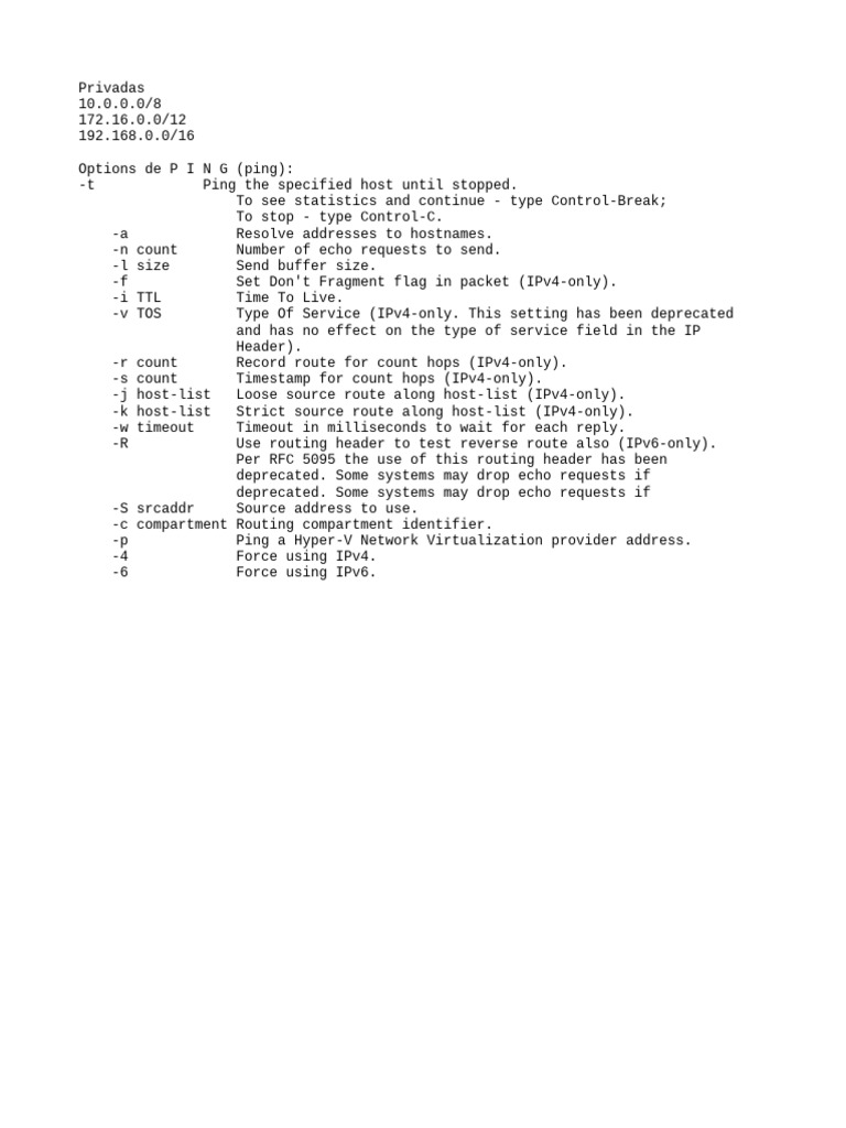 Network Ping Command Guide | PDF | Computers | History